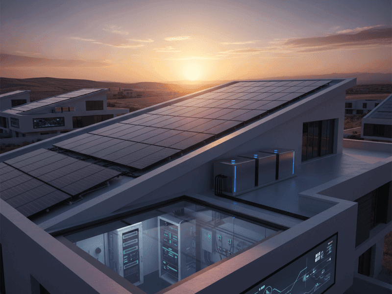 Hibrit Güneş Enerjisi Sistemi - Kayen Mühendislik